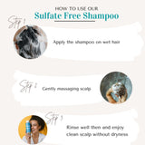 Jevan Wavy Navy Sulfate Free Shampoo