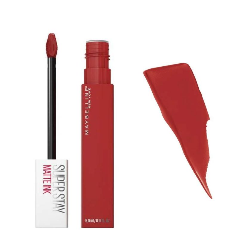 Maybelline Spiced Edition Superstay Matte Ink Lipstick (335 Hustler) on ZYNAH Egypt
