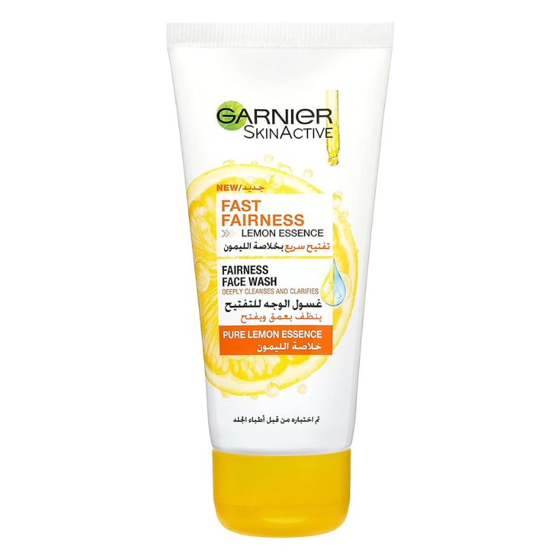 Garnier Fast Bright Vitamin C Face Wash 50ml - ZYNAH Egypt