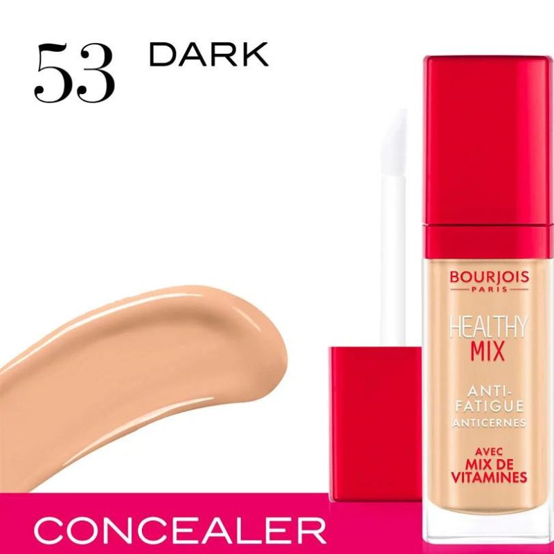 Bourjois Healthy Mix Anti-Fatigue Concealer (53 Dark) on ZYNAH Egypt