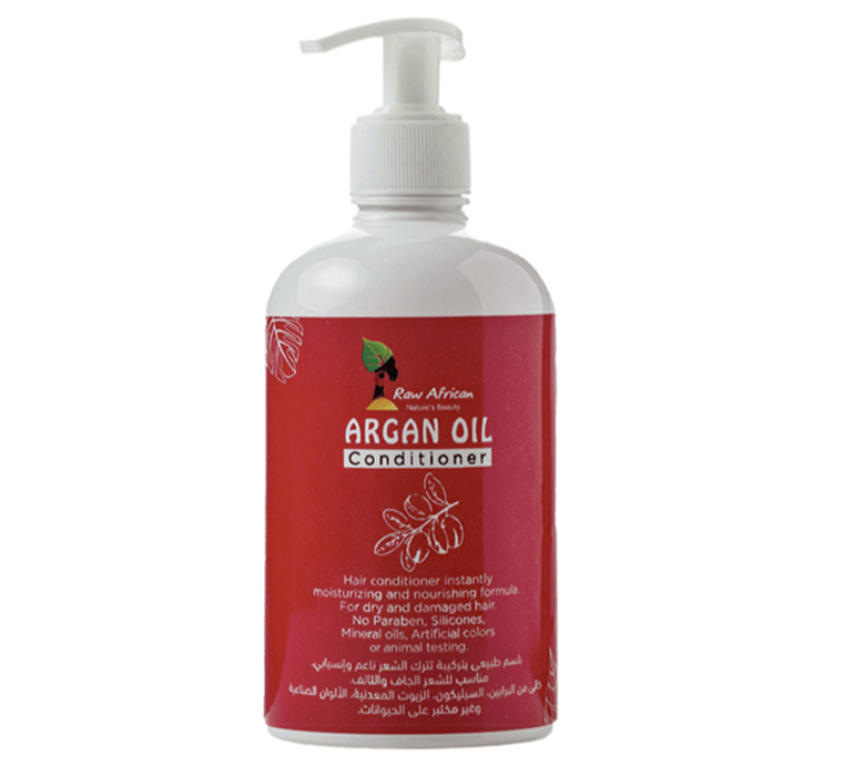 Argan Oil Conditioner by Raw African - ZYNAH: Shop online in Egypt for beauty products - skincare, makeup, hair, clean beauty