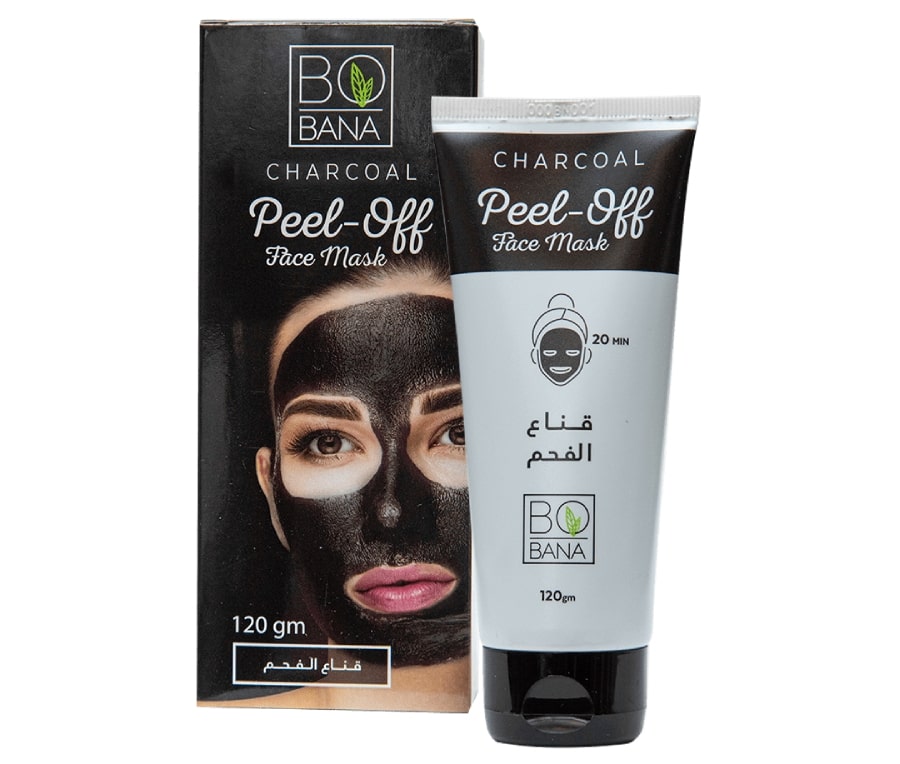 Shop Bobana Charcoal Peel-Off Face Mask on Zynah.me-buy beauty products online in Egypt.