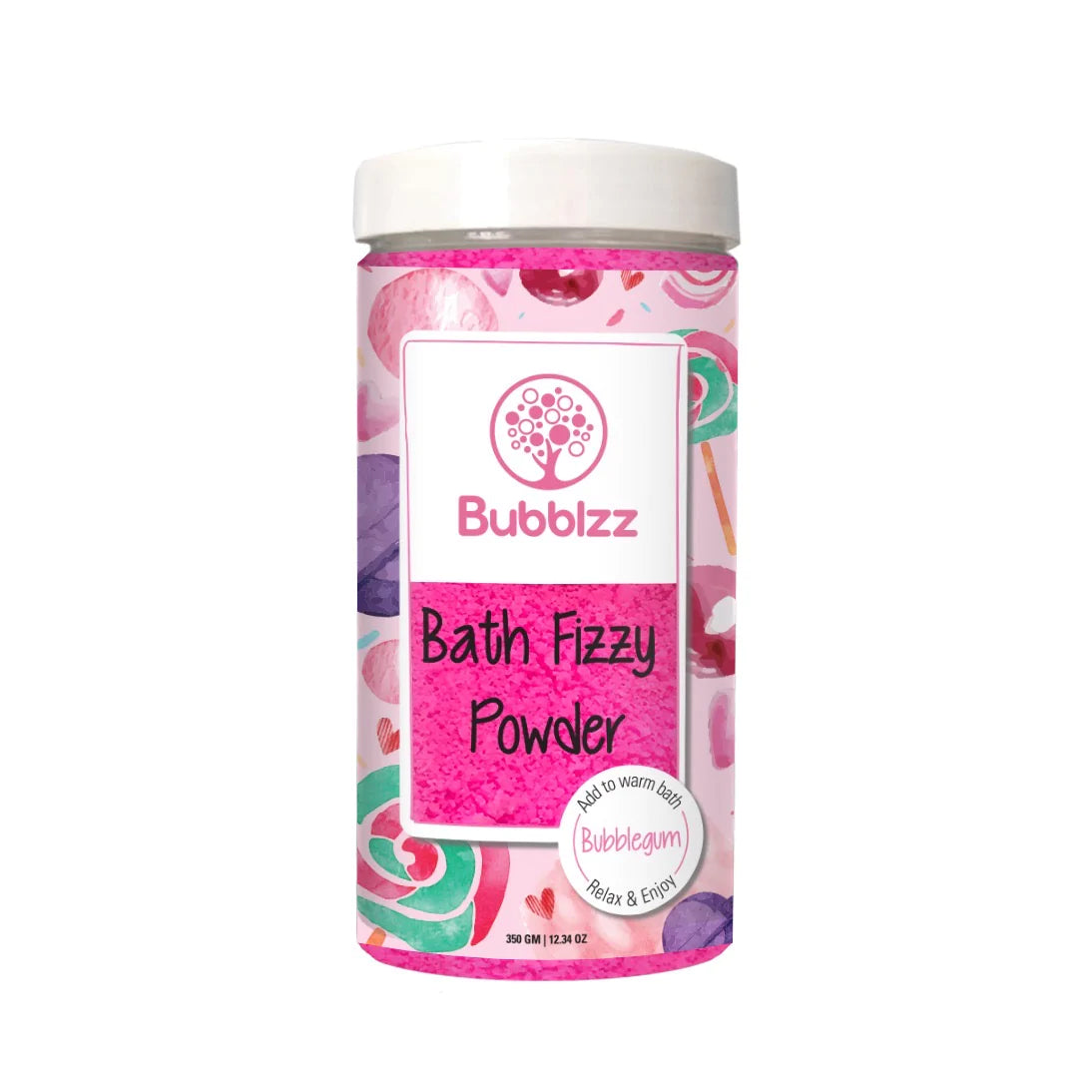 Bubblzz Bubblegum Bath Fizzy Powder on ZYNAH Egypt