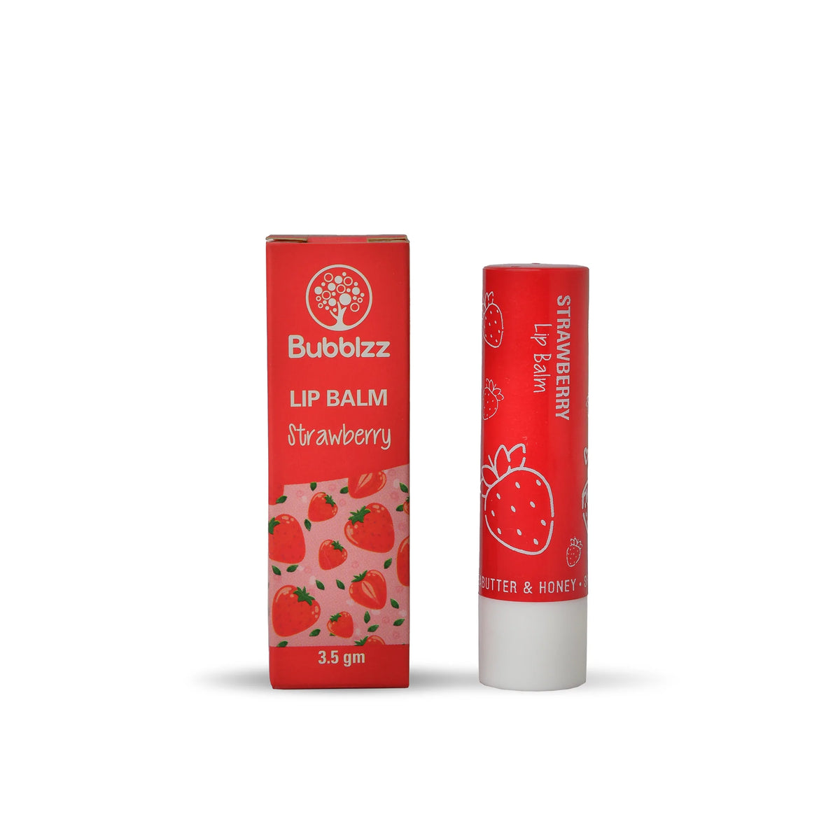 Bubblzz Strawberry Lip Balm on ZYNAH Egypt