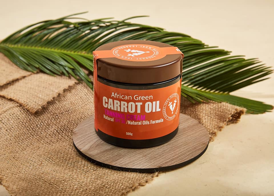 Carrot Tanning Oil by African Greens on ZYNAH Egypt Sahel 
