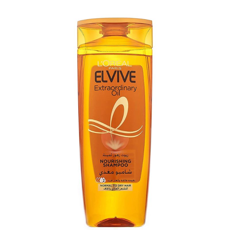 Elvive Extraordinary Nourishing Oil Shampoo (Dry Hair 400ml) - ZYNAH Egypt