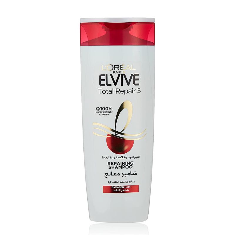 Elvive Total Repair 5 Shampoo For Damaged Hair 400ml - ZYNAH Egypt