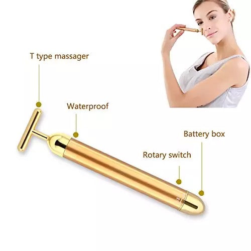 HG 24K Gold Energy Beauty Bar Tool on ZYNAH.me shop beauty products online in Egypt