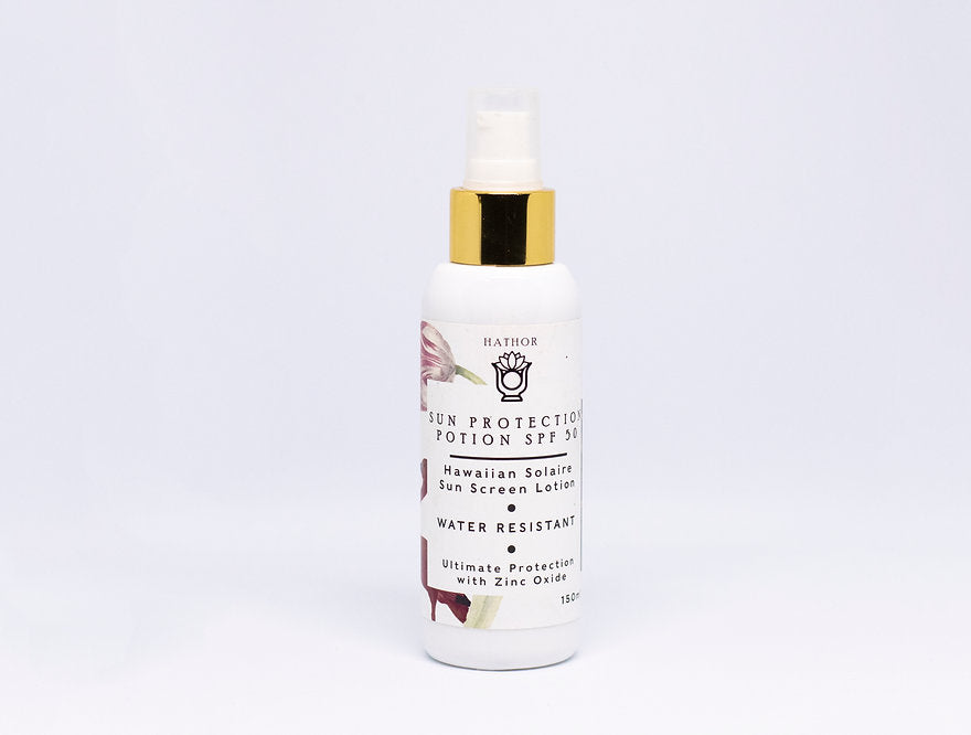 Sun Protection Potion SPF 50 by Hathor Organics on Zynah.me - shop beauty products in Egypt online