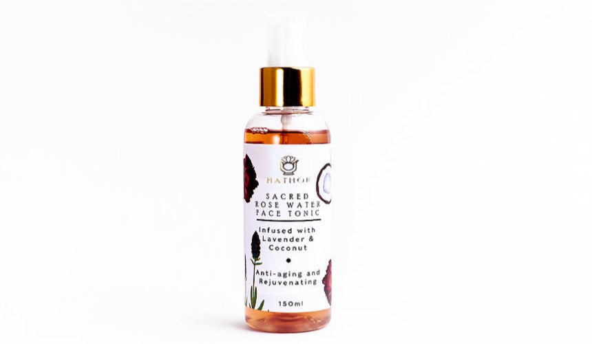 Sacred Rose Water Face Tonic (Lavender & Coconut) - shop zynah.me beauty products online in Egypt