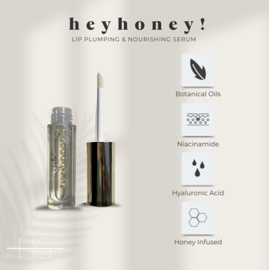 Hey Honey! Lip Plumping and Nourishing Serum from HG Aesthetics on ZYNAH