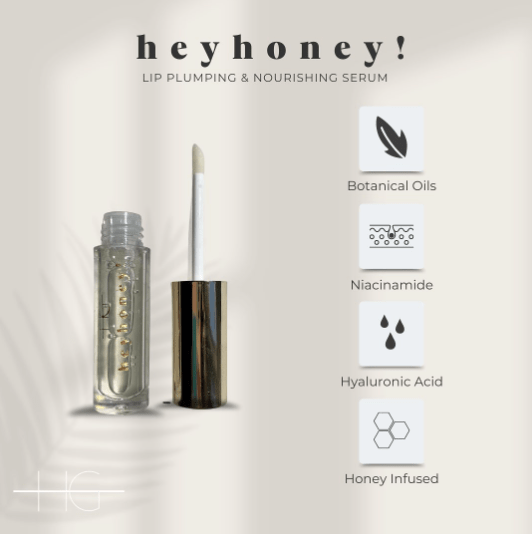 Hey Lips Hey Honey! Lip Plumping and Nourishing Serum - ZYNAH Egypt