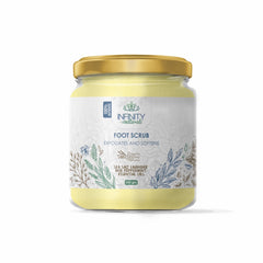 Infinity Foot Scrub With Sea Salt, Lavender & Peppermint Oils - ZYNAH Egypt