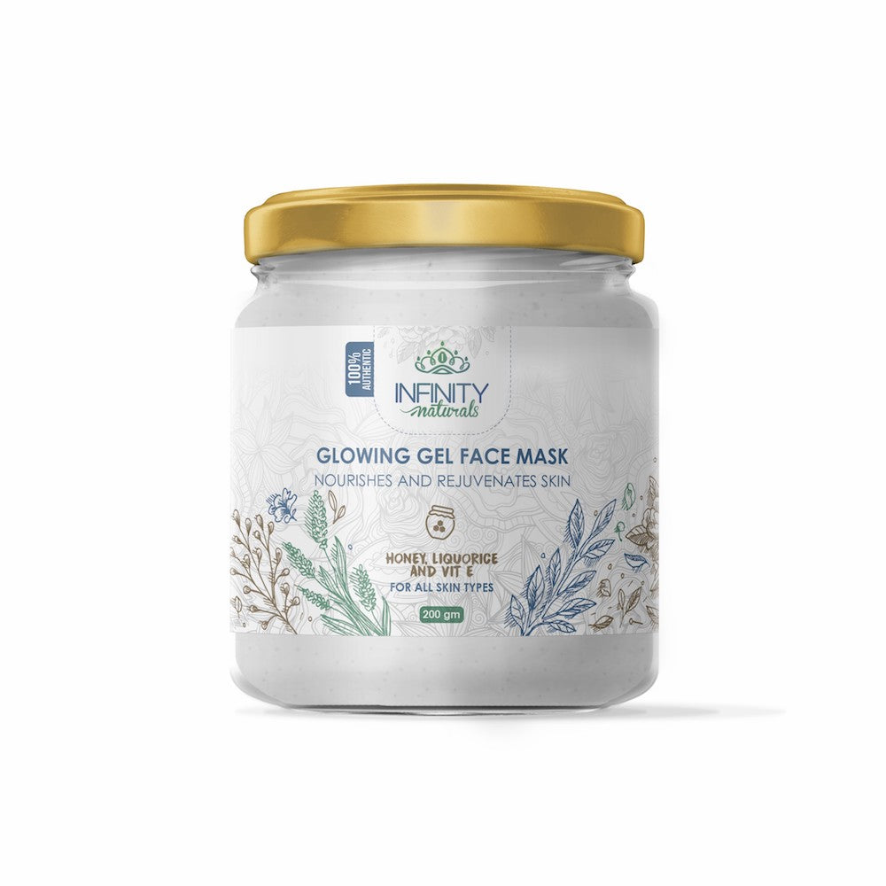 Infinity Glowing Face Mask (Honey Liquorice & Vitamin E) - ZYNAH Egypt