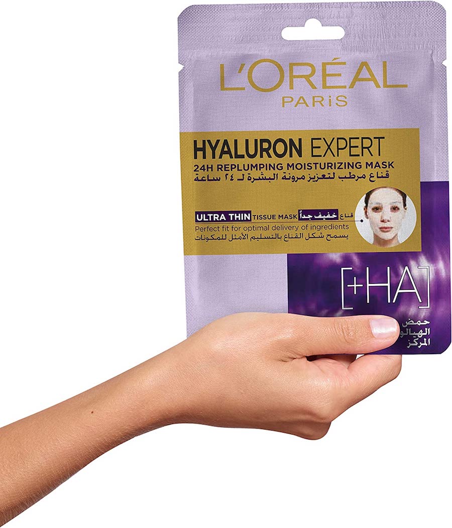 L'Oreal Paris Hyaluron Expert 24H Moisturizing Sheet Mask - ZYNAH Egypt