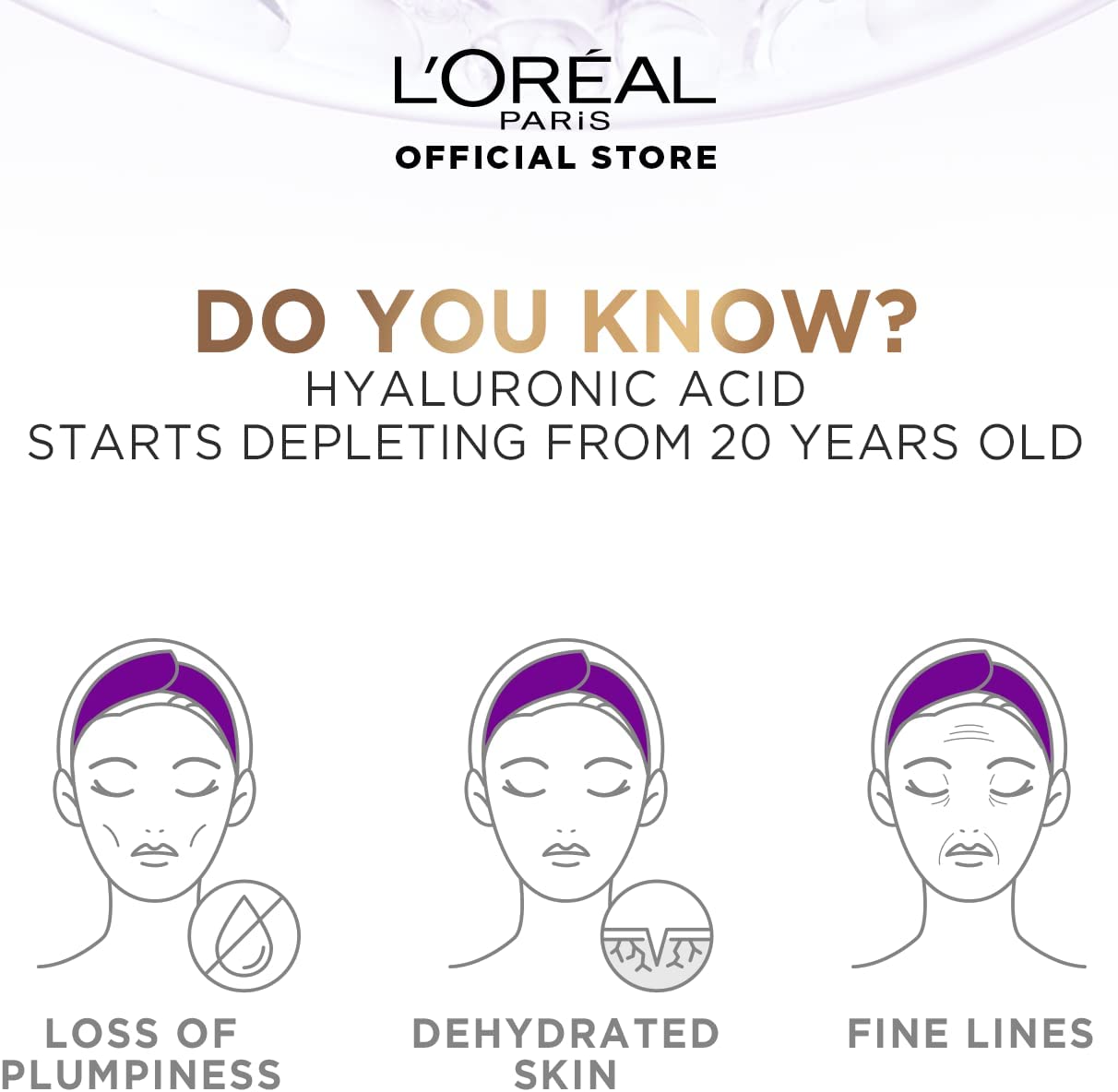 L'Oreal Paris Hyaluron Expert Day Cream 50ml - ZYNAH Egypt