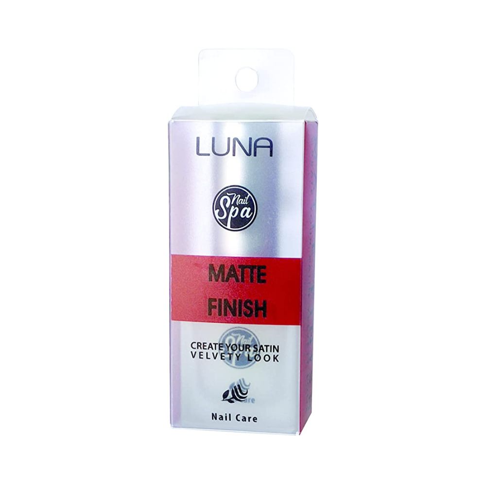 Luna Professional Nail Spa: Matte Top Coat Finish  on zynah