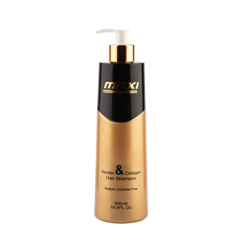 Maxi Keratin & Collagen Shampoo Gold 500ml on ZYNAH