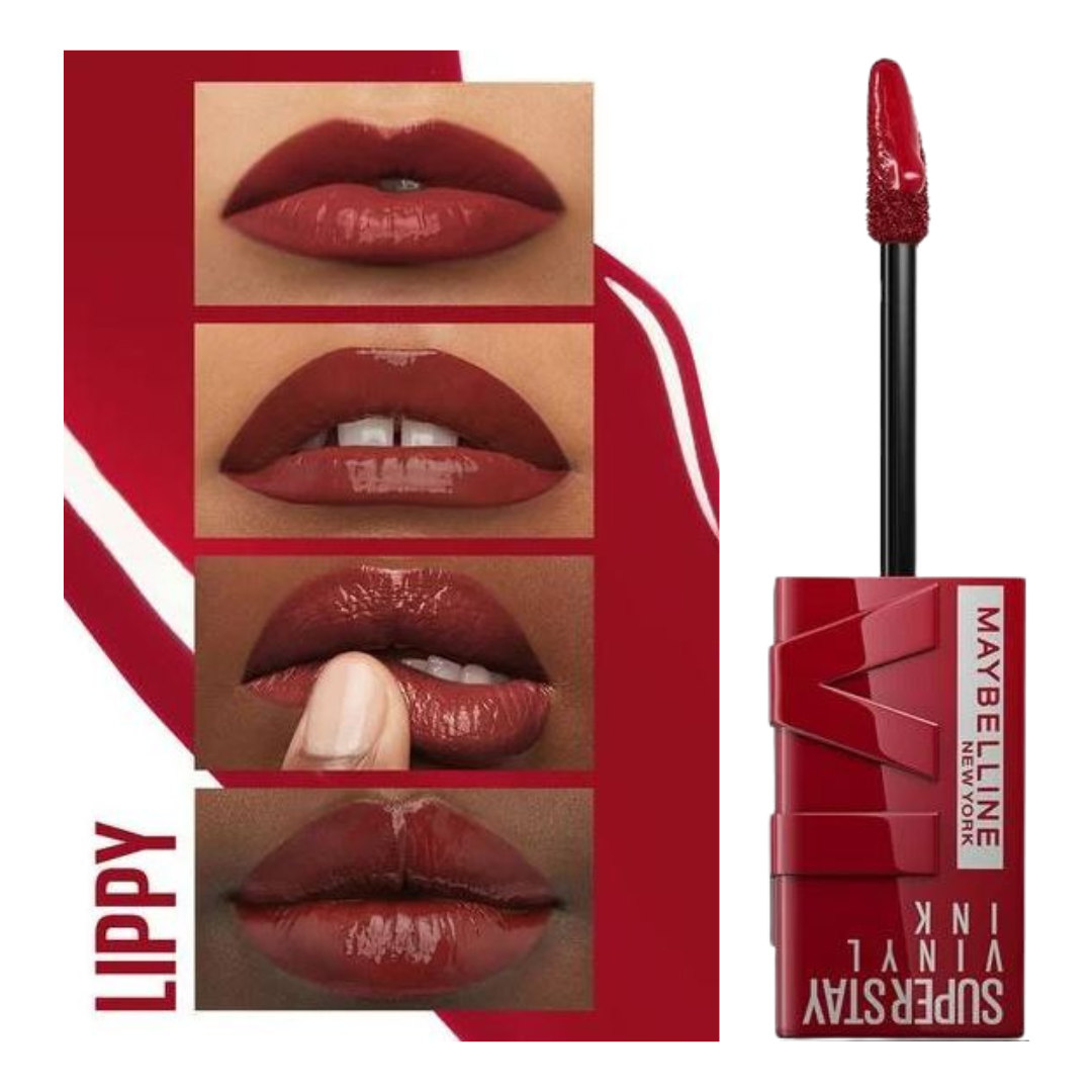 Maybelline Super Stay Vinyl Ink Longwear Lip Color (10 Lippy) on ZYNAH 3