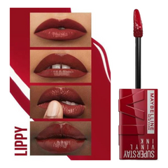 Maybelline Super Stay Vinyl Ink Longwear Lip Color (10 Lippy) on ZYNAH 3