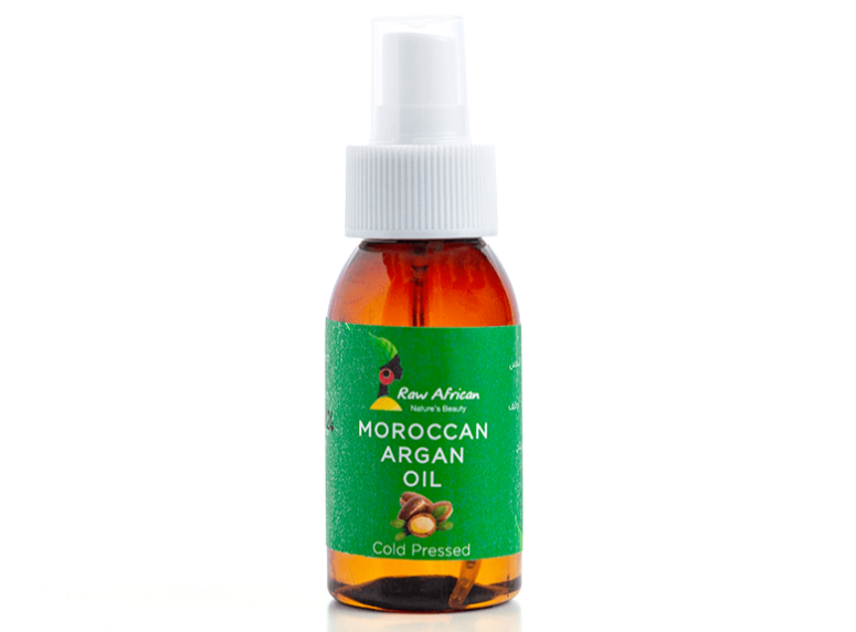 Moroccan Argan Oil by Raw African - ZYNAH.me - shop beauty products online in Egypt: skincare, makeup, hair, clean beauty, nails