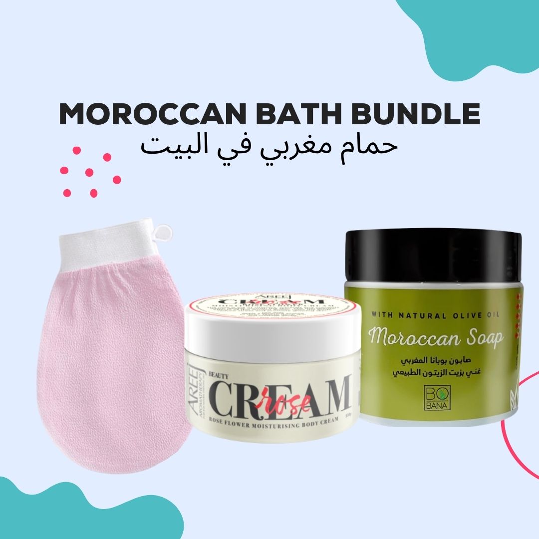 Shop the Moroccan Bath beauty products on ZYNAH Egypt