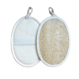 Nut Botanicals Premium Vegan Loofa Pad with Handle-ZYNAH: Shop online for beauty products in Egypt.