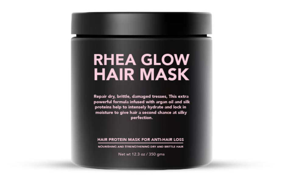 Rhea Glow Hair Mask by Rhea Beauty - ZYNAH: Shop online in Egypt for beauty products - skincare, makeup, hair, clean beauty