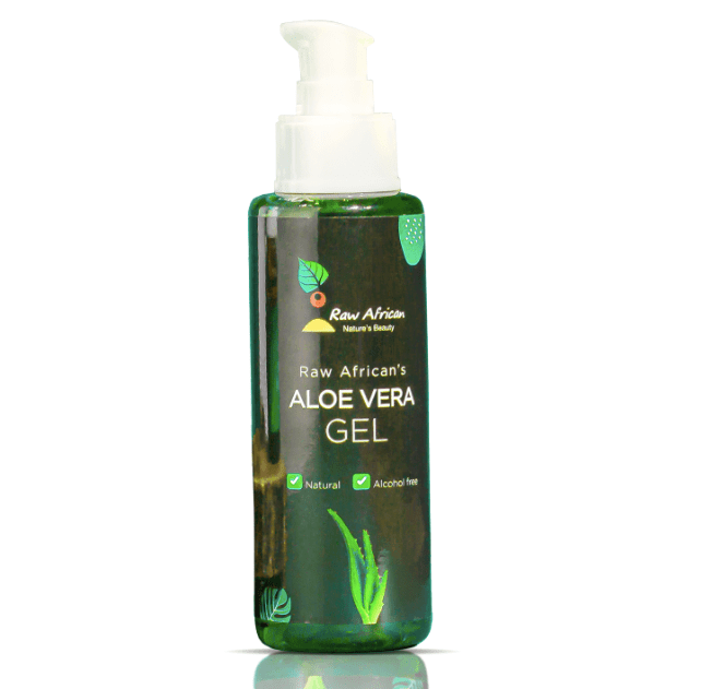 Aloe Vera Gel by Raw African - ZYNAH: Shop online in Egypt for beauty products - skincare, makeup, hair