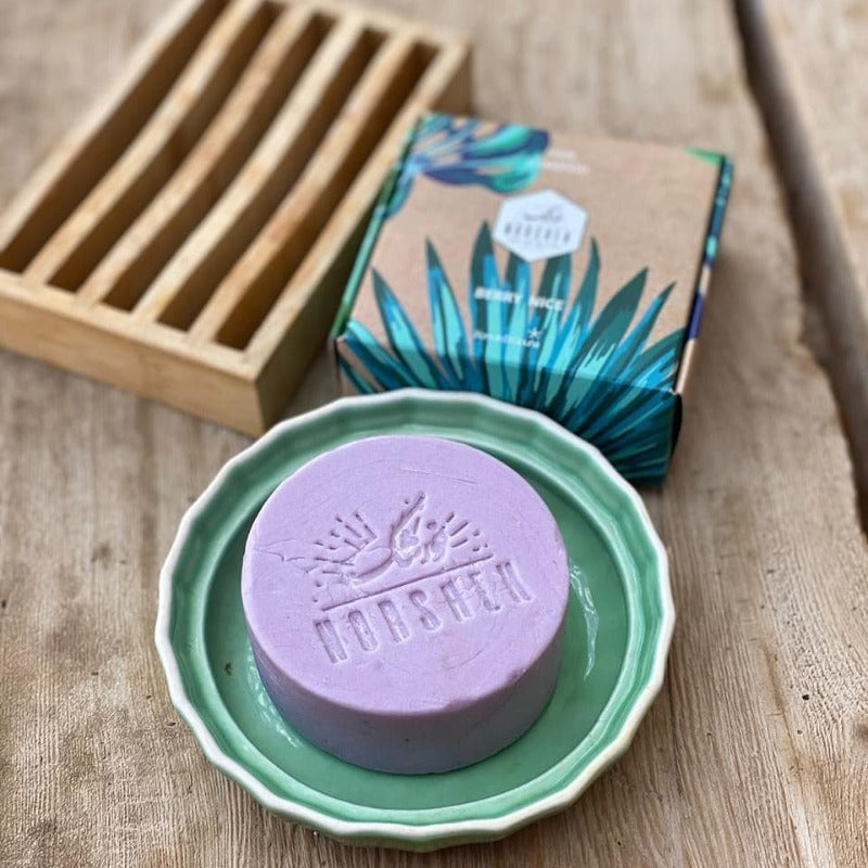 Berry Nice Shampoo Bar by Norshek - ZYNAH: Shop online in Egypt for beauty products - skincare, makeup, hair, clean beauty