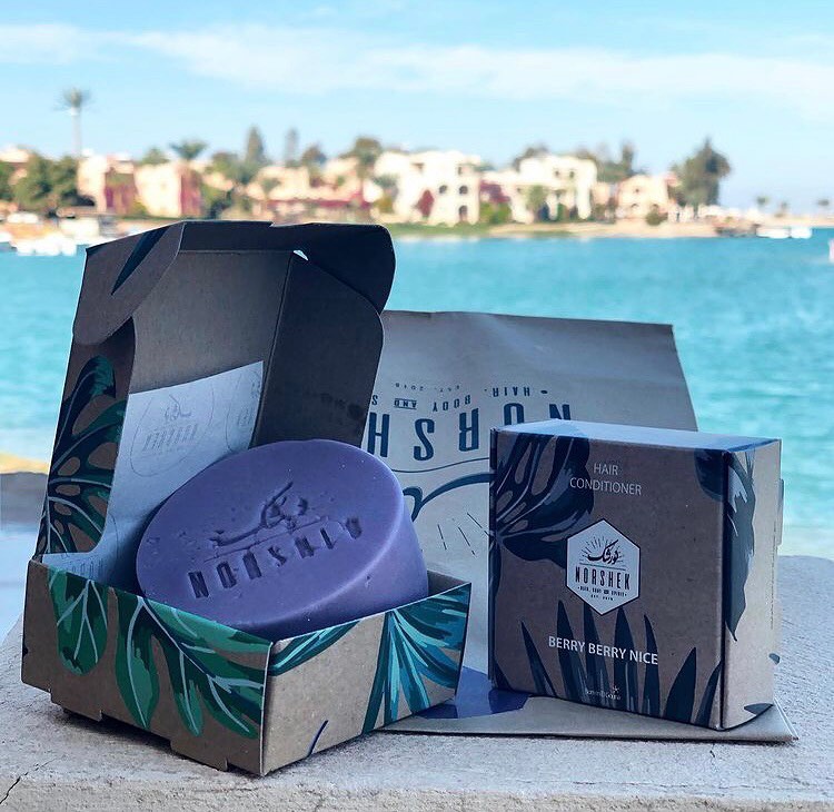 Berry Nice Shampoo Bar by Norshek - ZYNAH: Shop online in Egypt for beauty products - skincare, makeup, hair, clean beauty