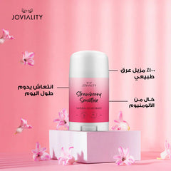 Strawberry Smoothie Natural Deodorant by Joviality on ZYNAH Egypt