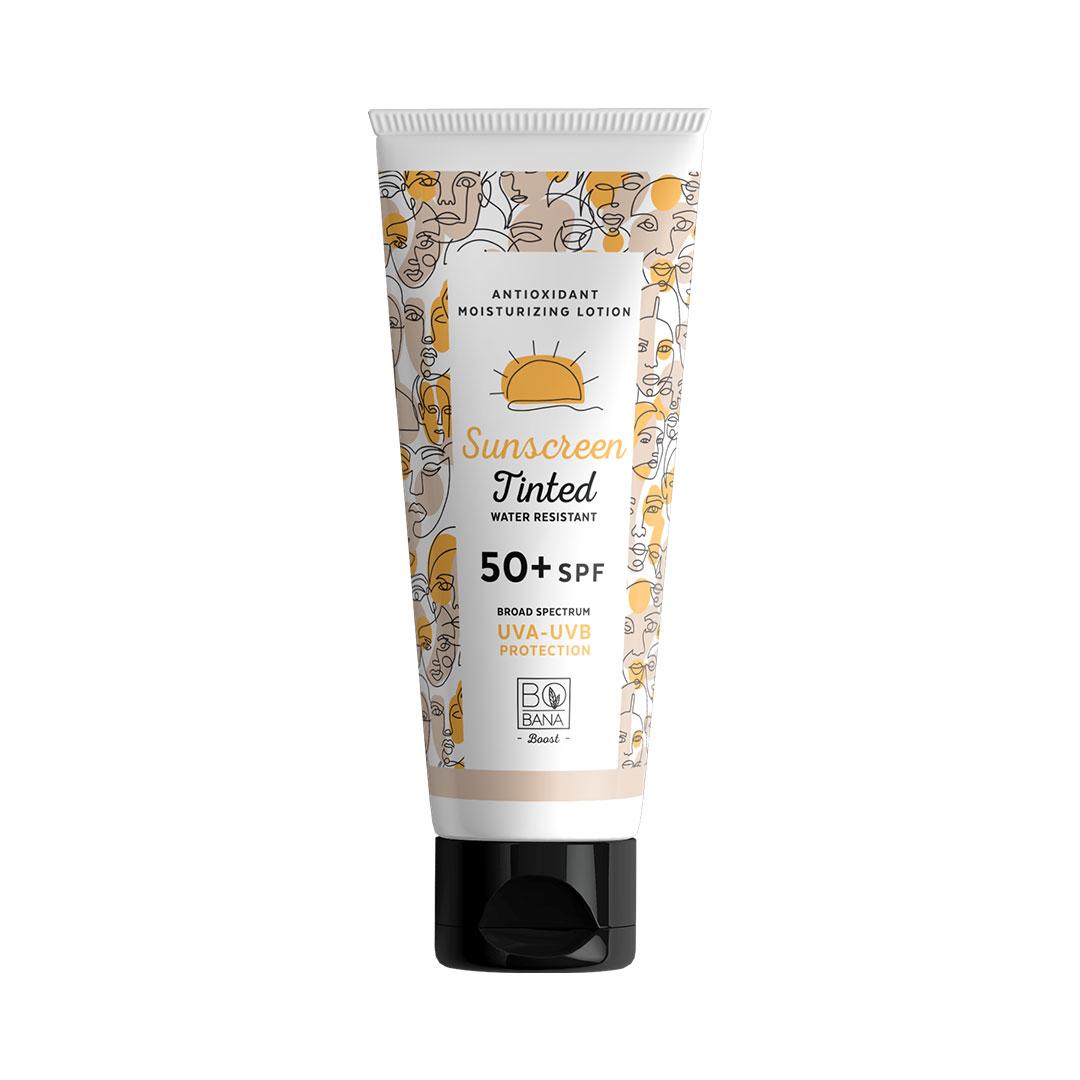 Tinted Sunscreen Lotion SPF50+ Bobana on ZYNAH Egypt