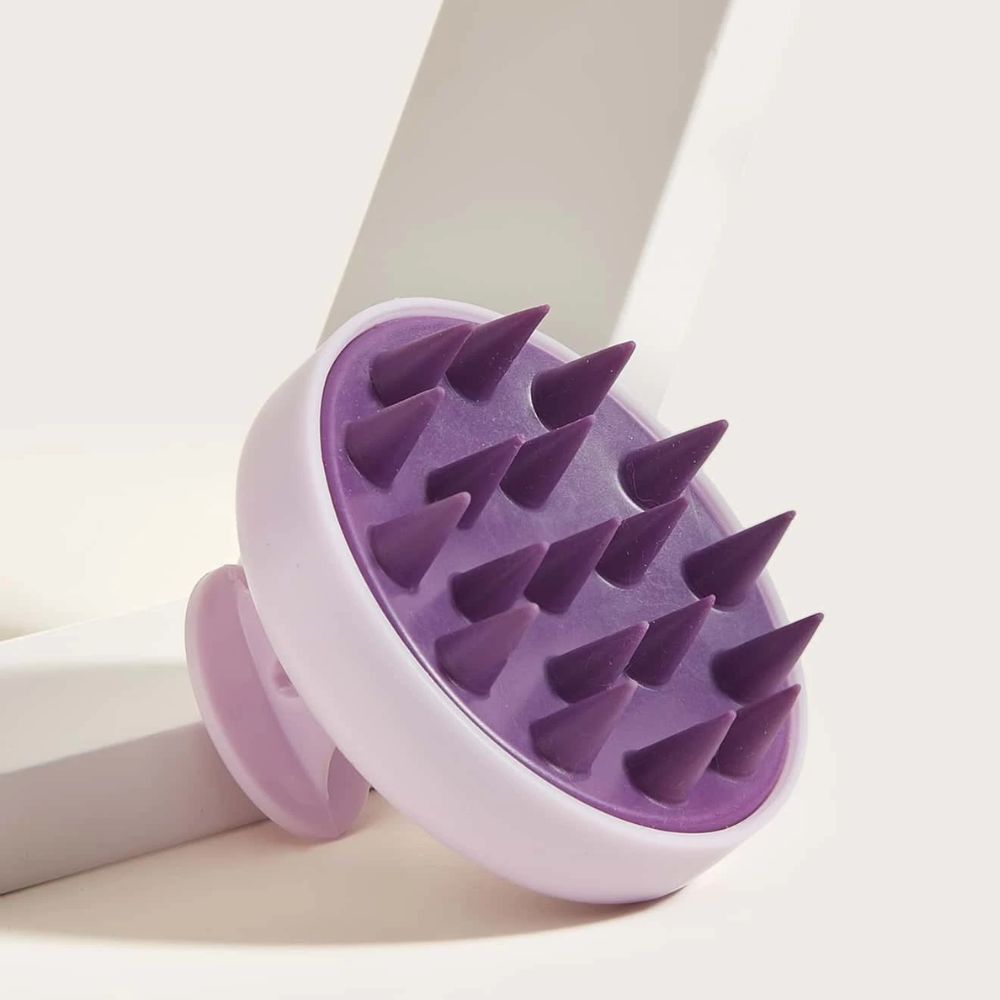 Purple Shampoo Massage Brush on Zynah