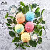 Areej Aromatherapy Bath Bombs - ZYNAH.me shop for beauty products online in Egypt - skincare, makeup, hair care