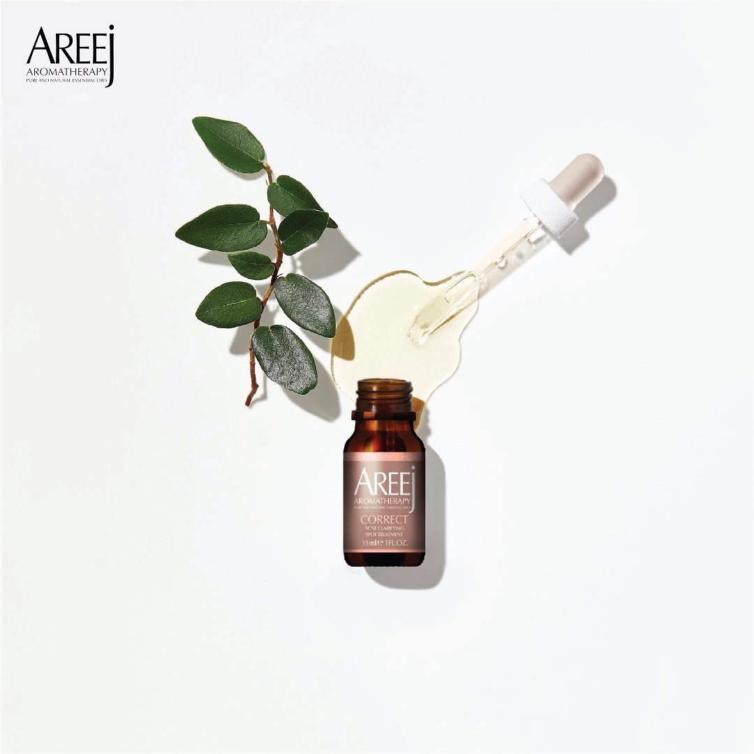 Correct Acne Treatment by Areej Aromatherapy - ZYNAH: Shop online in Egypt for beauty products - skincare, makeup, hair, clean beauty