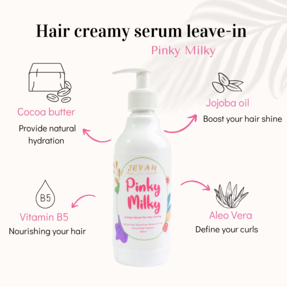 JEVAN Pinky Milky Leave-in Conditioner on ZYNAH